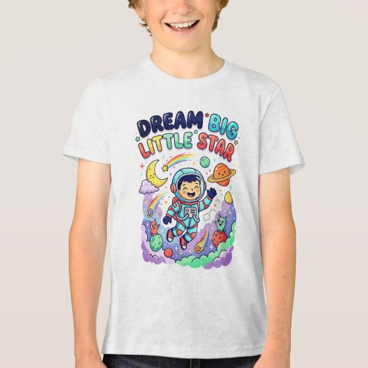 Droom groot kleine ster kids T-shirt (Voorkant)