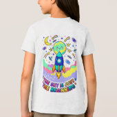 Droom groot kleine ster kids T-shirt (Achterkant)