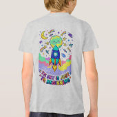 Droom groot kleine ster kids T-shirt (Achterkant)