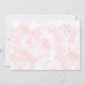 Droom groot kleintje, baby shower kaart (Achterkant)