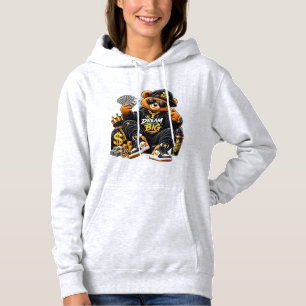 Droom groot. Leef als een baas. 👑💰 Hoodie