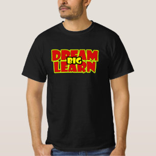 DROOM GROOT LEREN GROOT T-SHIRT