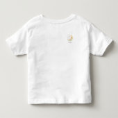 "Droom Groot" Maan & Sterren Peuter T-shirt (Achterkant)