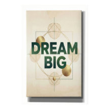 droom groot minimal wandkunst poster