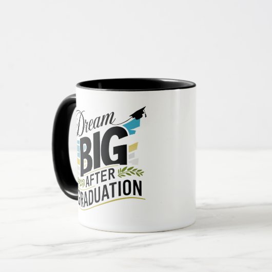 Droom groot Na Afstuderen Mok (Voorkant links)