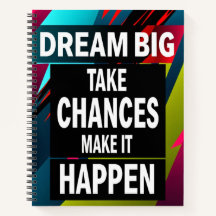 Droom groot, neem risico's