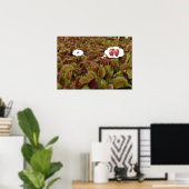 Droom groot, niet klein. poster (Thuiskantoor)