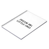 Droom Groot Notitieboek voor Kinderen (Linkerzijde)