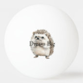 Droom groot (of personaliseer) Egel Beer Pingpongbal (Voorkant)