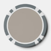 Droom groot (of personaliseer) Egel   Poker Chips (Achterkant)