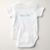 Droom Groot Olifant Baby Outfit Romper (Achterkant)