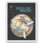DROOM GROOT OMLOOP VER STICKER (Voorkant)