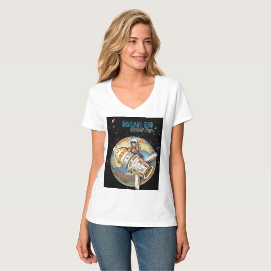 DROOM GROOT OMLOOP VER T-SHIRT (Voorkant volledig)