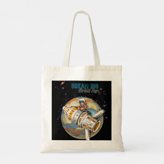 DROOM GROOT OMLOOP VER TOTE BAG (Achterkant)