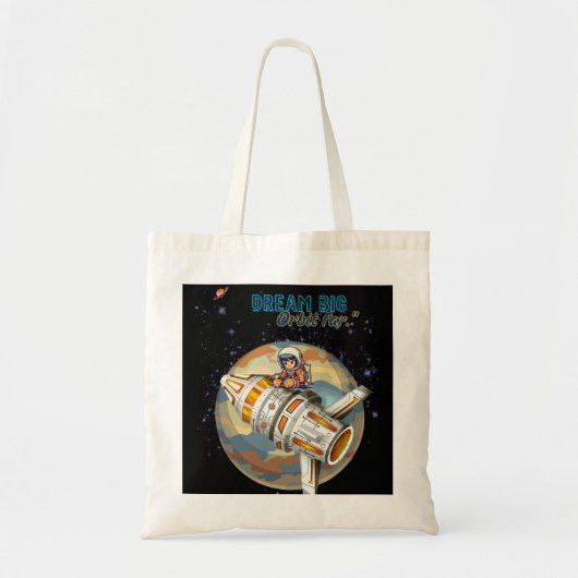 DROOM GROOT OMLOOP VER TOTE BAG (Voorkant)