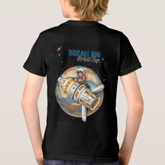 DROOM GROOT OMLOOP VER Tri-Blend SHIRT (Achterkant)