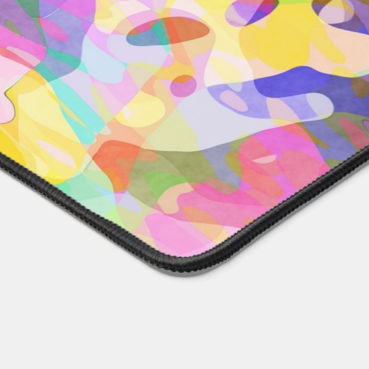 Droom groot! Pastel Abstract Art Design Bureaumat (Hoek)