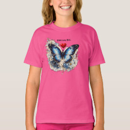 Droom groot Pauwenveer Cirkel kids T-shirt