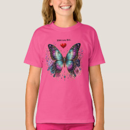 Droom groot Pauwenveer Cirkel kids T-shirt