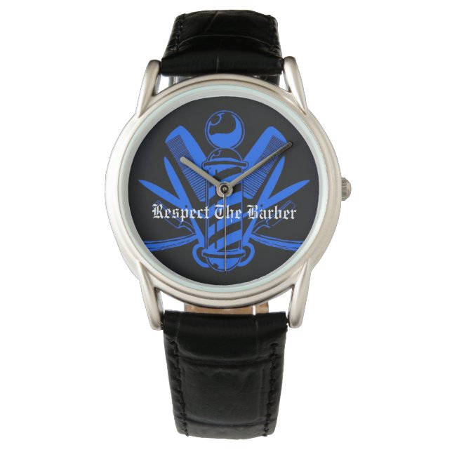 Droom groot respect de kapper horloge (Voorkant)