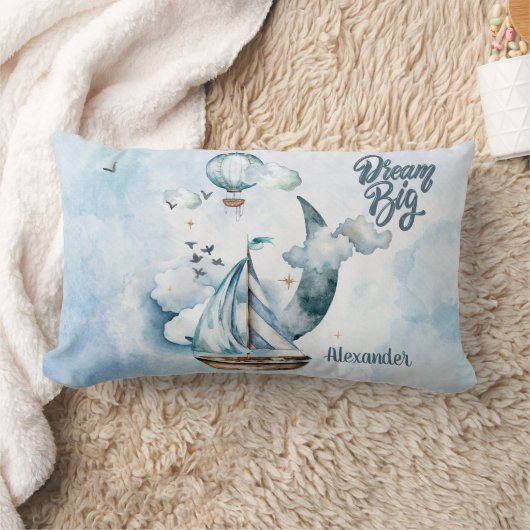 Droom groot Schip in de oceaan Aanpasbaar Kussen (Deken)