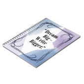 Droom Groot - Schrijf Groter Notitieboek (Linkerzijde)