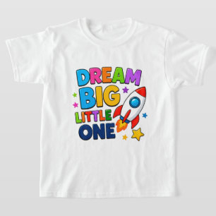 🚀 Droom groot speelse ruimte graphics ⭐ T-shirt