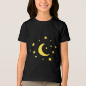 Droom groot, straal helder Tri-Blend shirt (Voorkant)