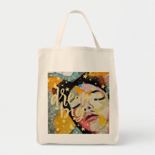 Droom Groot Tote Bag (Voorkant)