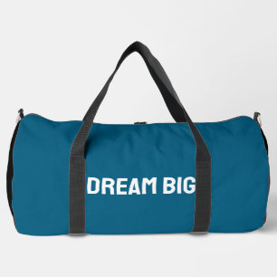 DROOM GROOT Turquoise sporttas Plunjezak