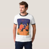 Droom groot, vermaal hard t-shirt (Voorkant volledig)