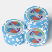Droom groot walvis poker chips (Opstapeling)