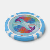 Droom groot walvis poker chips (Enkel)