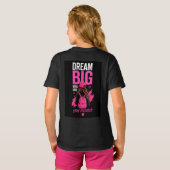 💖 Droom Groot Werk Hard Blijf Gefocust 💖 T-shirt (Achterkant volledig)