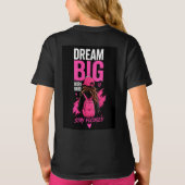 💖 Droom Groot Werk Hard Blijf Gefocust 💖 T-shirt (Achterkant)