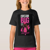 💖 Droom Groot Werk Hard Blijf Gefocust 💖 T-shirt (Voorkant)