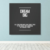 Droom Grote Acryl Wandkunst Canvas Afdruk (Insitu (Houten vloer))