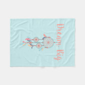 Droom Grote Dreamcatcher Bohemian Dream Catcher Fleece Deken (Voorkant (Horizontaal))