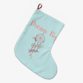 Droom Grote Dreamcatcher Bohemian Dream Catcher Grote Kerstsok (Voorkant (Hangend))