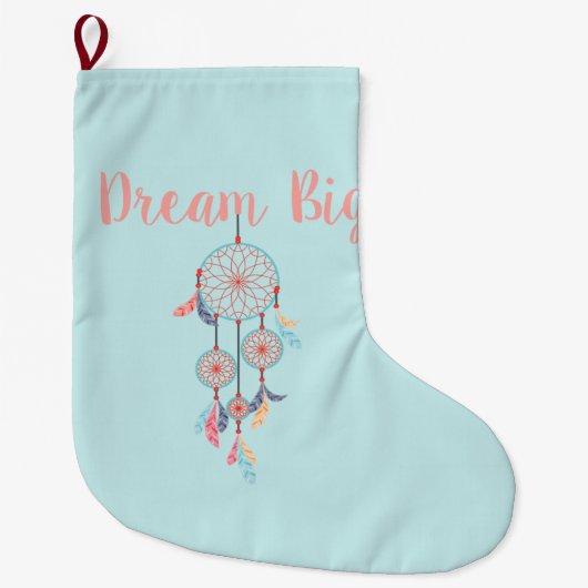Droom Grote Dreamcatcher Bohemian Dream Catcher Grote Kerstsok (Voorkant)