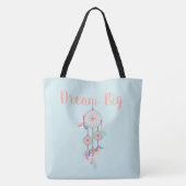 Droom Grote Dreamcatcher Bohemian Dream Catcher Tote Bag (Achterkant)
