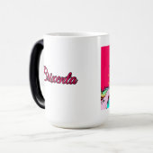 Droom grote eenhoorn kleur veranderende mok (Voorkant links)