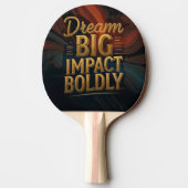 Droom Grote Impact Dapper Tafeltennisbatje (Achterkant)