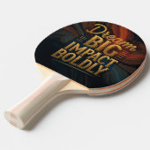 Droom Grote Impact Dapper Tafeltennisbatje (Voorkant Gekanteld)