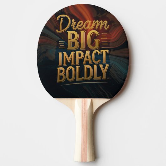 Droom Grote Impact Dapper Tafeltennisbatje (Voorkant)