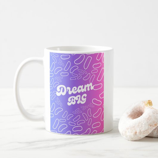 Droom grote inspiratie koffiemok (Met donut)