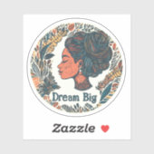 Droom Grote Inspirerend Sticker (Vel)
