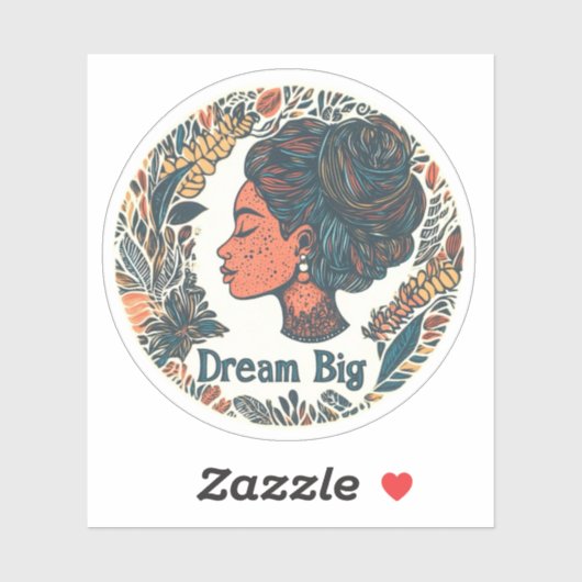 Droom Grote Inspirerend Sticker (Vel)