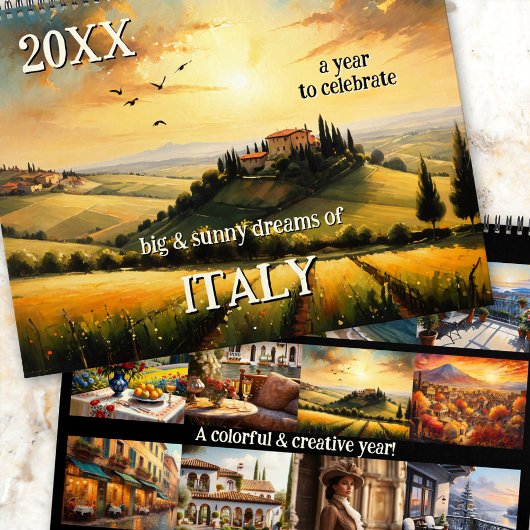 Droom Grote Italiaanse Kunst Kalender
