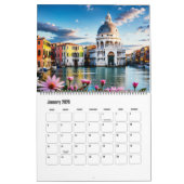 Droom Grote Italiaanse Kunst Kalender (Jan 2026)